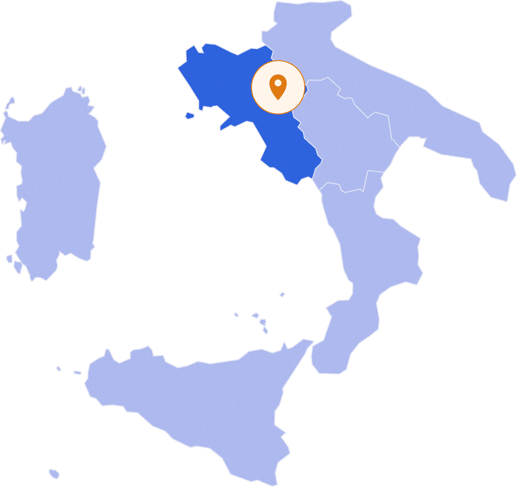 Mappa della Provincia di Benevento